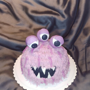 Purple Monster Cake