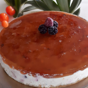 Sour Cherry Cheese Cake