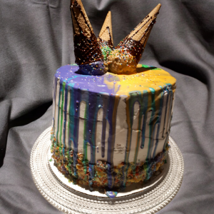 Dripping Ice-Cream Cake