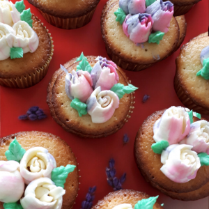 Rosette Cup Cake