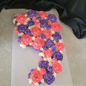 Rosette Number Cake "CupCake"
