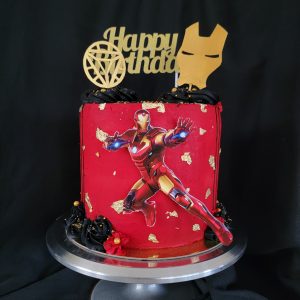 Iron Man Cake