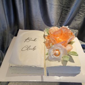 Open Book Cake