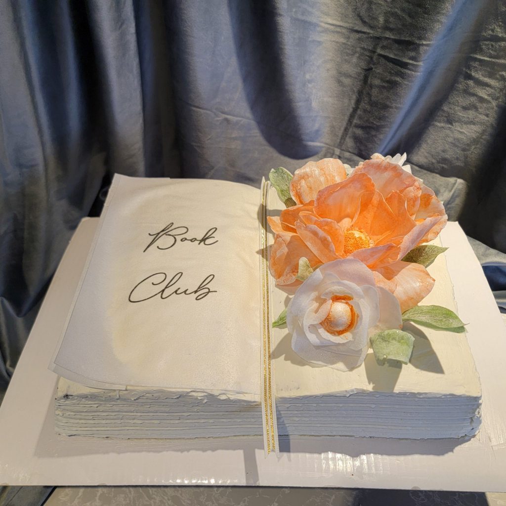 Open Book Cake