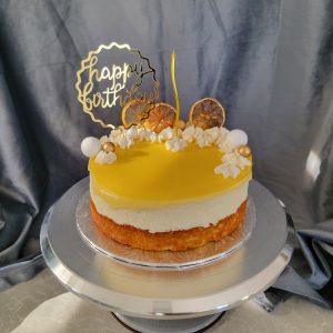 Lemon Mousse Cake